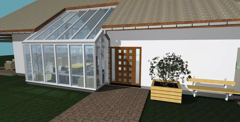 Projekt domu ekologicznego 4